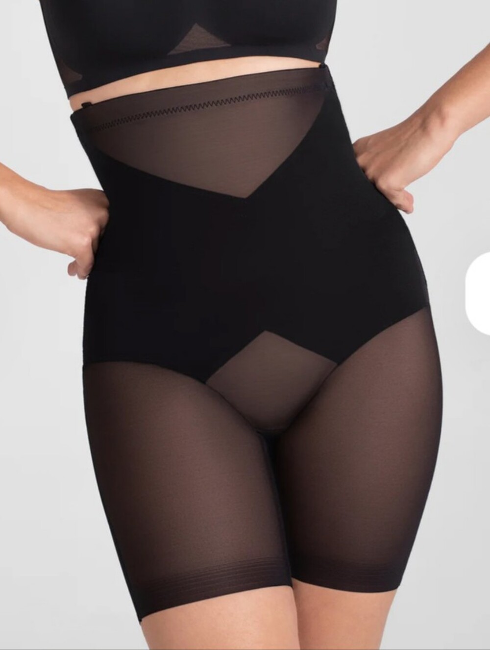 NWT Honeylove SuperPower Short Runway Black Shapewear Sz M